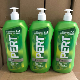 Dầu gội xả 2in1 pert classic clean for normal hair 1 lít - hàng mỹ