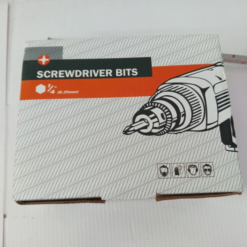 Hộp 10 Mũi vít NHẬT 4 cạnh 2 đầu có nam châm hít