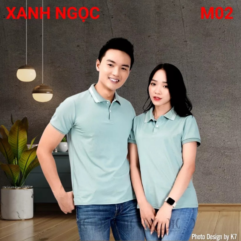 Áo Polo nam ngắn tay , áo polo nam nữ áo đôi co giãn đẹp mẫu mới giặt không nhăn hót nhất của 2023