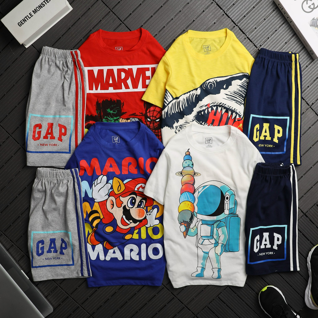 Bộ bé trai siêu nhân size đại 21-57kg