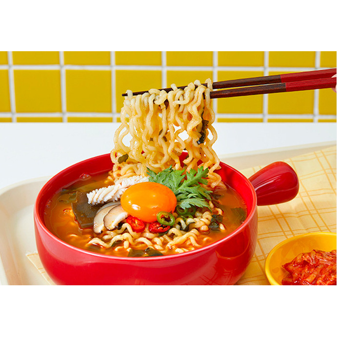 NONGSHIM [ Lốc 5 gói Mỳ Neoguri không cay 120g*5 순한너구리멀티팩