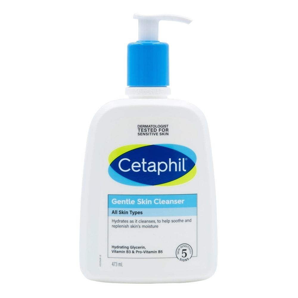 Sữa Rửa Mặt Cetaphil Gentle Skin Cleanser 500ml sạch dịu nhẹ, ngừa mụn, không xà phòng,KHÔNG XÀ PHÒNG CHO MỌI LOẠI DA Là