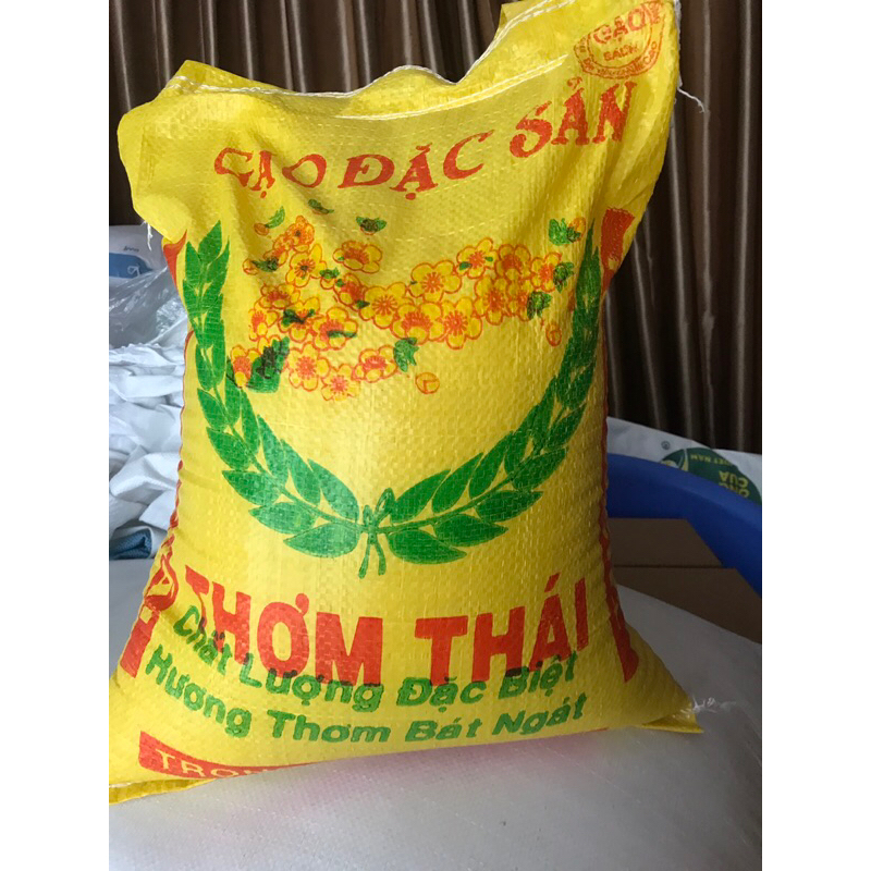 Gạo thơm thái  10kg Dẻo Mềm cơm