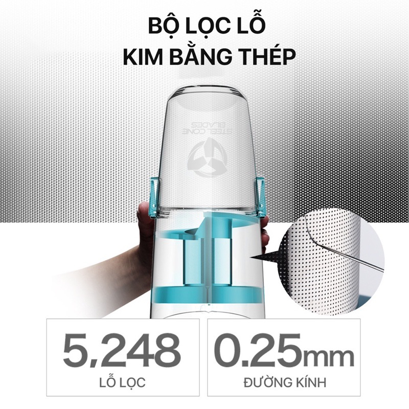 Máy hút bụi Deerma DX900 lõi lọc thép cao cấp công suất 600w BH 6 tháng