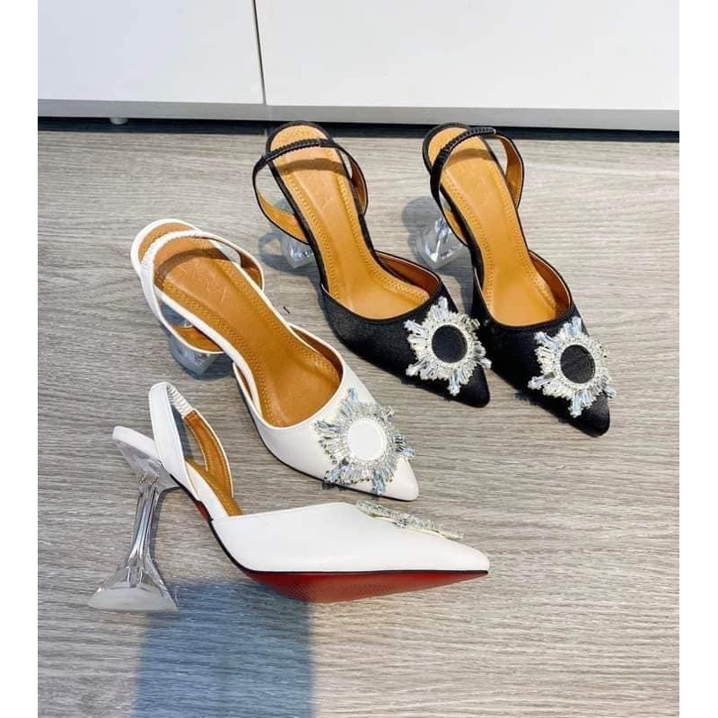 Giày cao gót bít mũi khoá đá bigsize 35-43