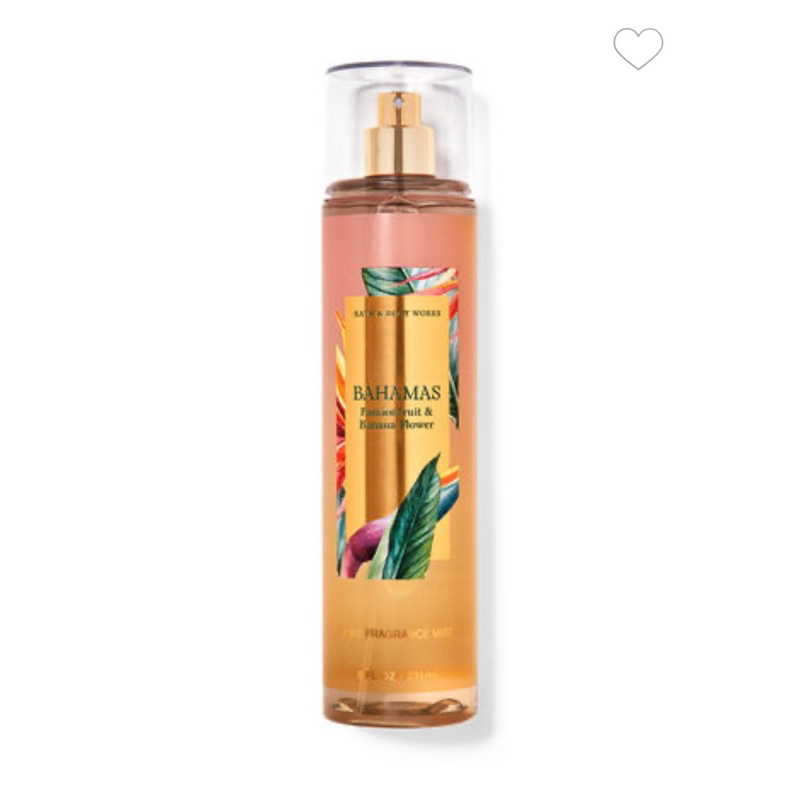 Xịt thơm toàn thân bath and body works Bahamas Passionfruit & Banana Flower (236ml)