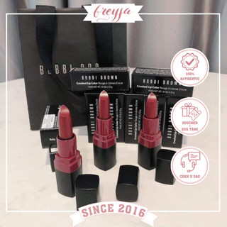 Son bobbi brown ruby mini - màu đỏ nâu, chất son siêu mịn, siêu dễ dùng, tone đỏ siêu sang chảnh, thiết kế độc đáo đẹp