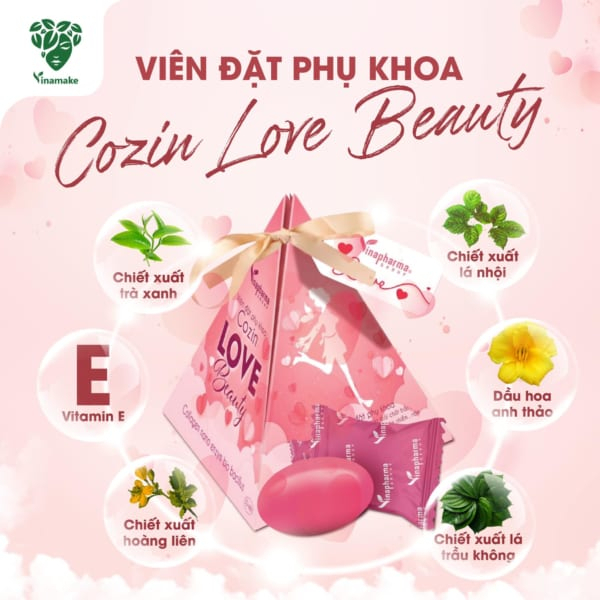 Kẹo vệ sinh phụ nữ Cozin love beauty Vinapharma