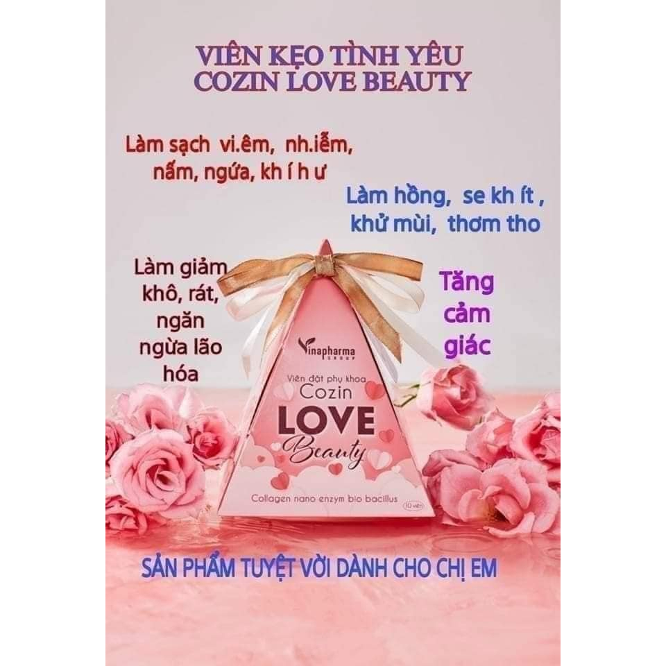 Kẹo vệ sinh phụ nữ Cozin love beauty Vinapharma