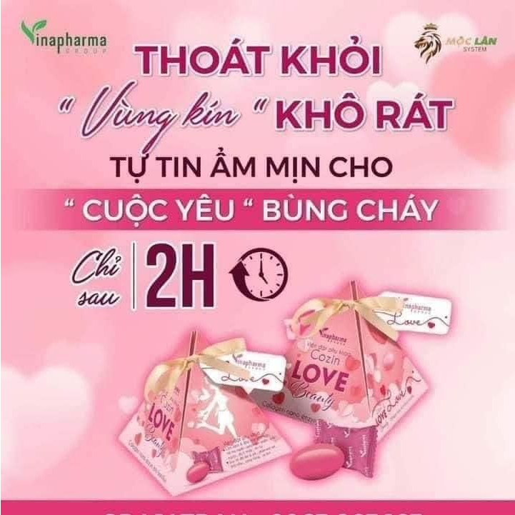 Kẹo vệ sinh phụ nữ Cozin love beauty Vinapharma
