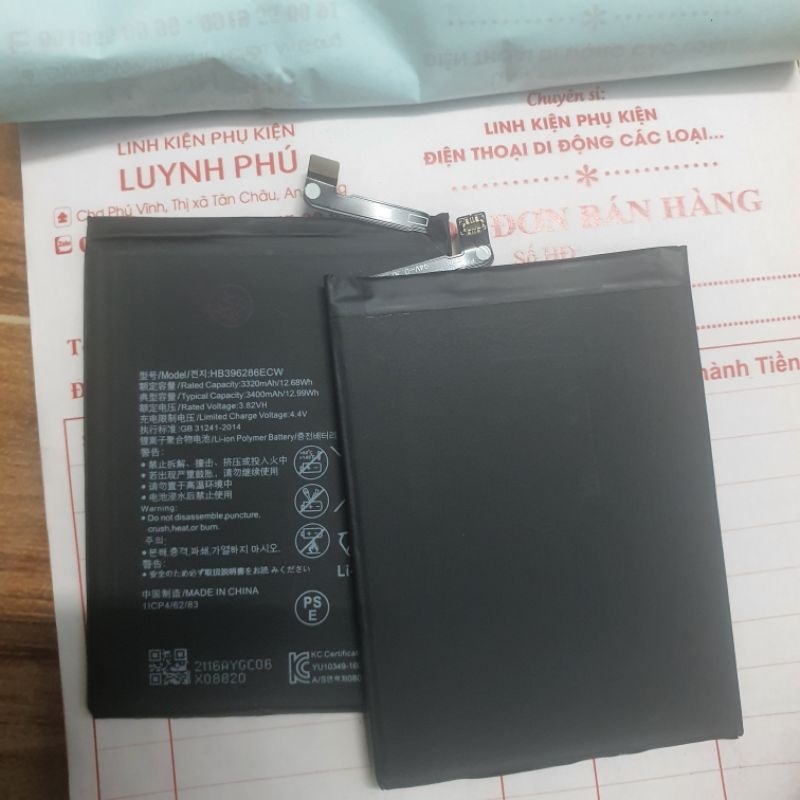 Pin honor 10 lite HB396286ECW bao test