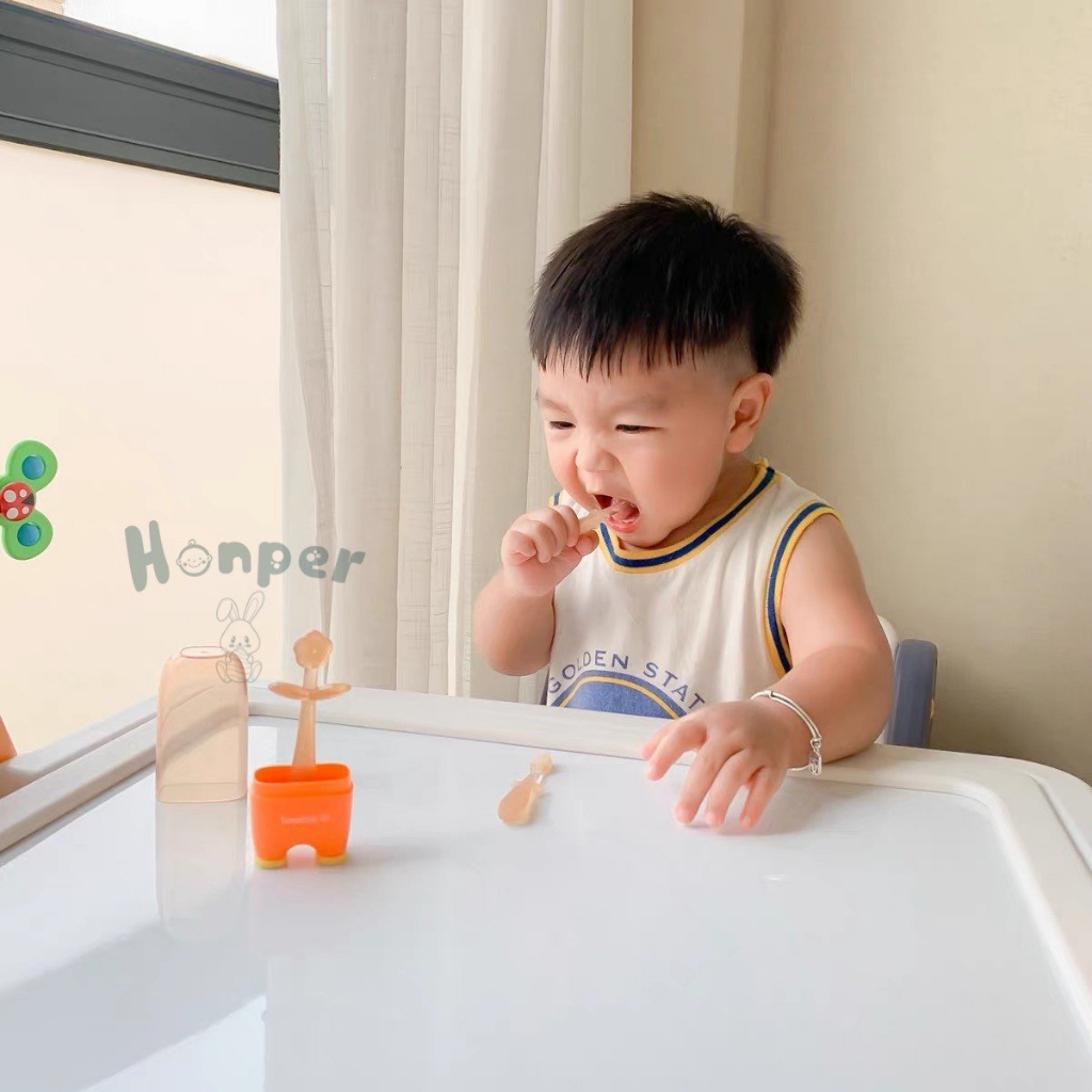 Bộ chăm sóc răng miệng Honper cho bé 3IN1 siêu tiện lợi và tiết kiệm chi phí