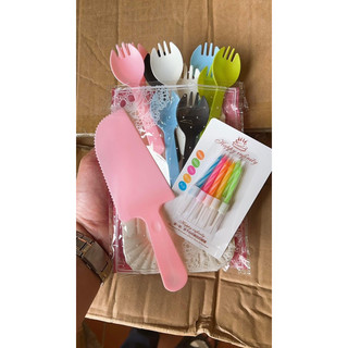 Bộ dao dĩa thìa cắt bánh sinh nhật