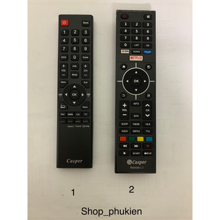 Remote điều khiển tivi led Casper