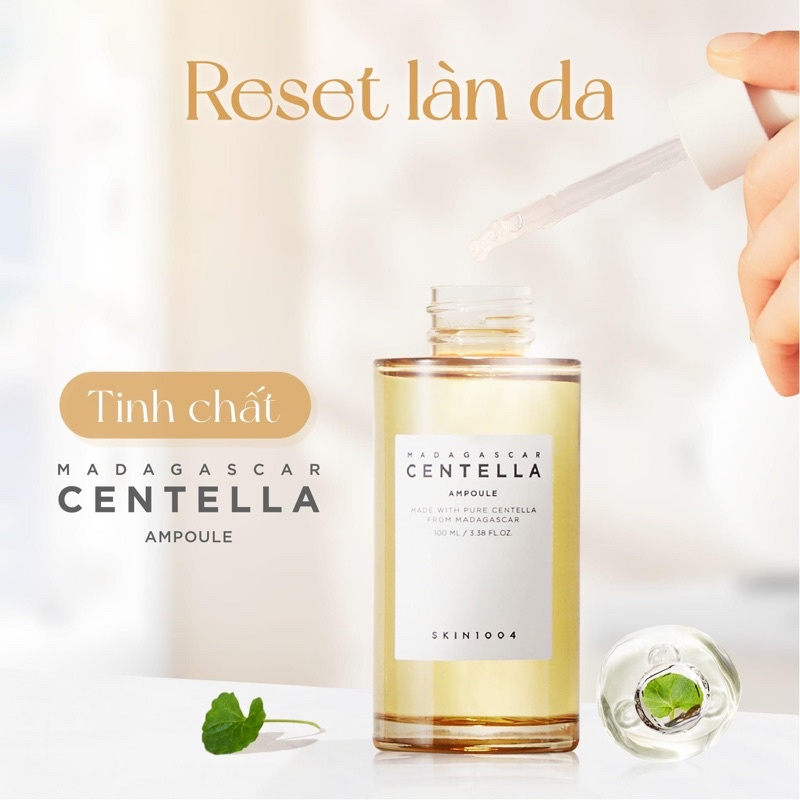 Tinh Chất Rau Má Giảm Mụn Dành Cho Da Nhạy Cảm Skin1004 Madagascar Centella Ampoule 30ml