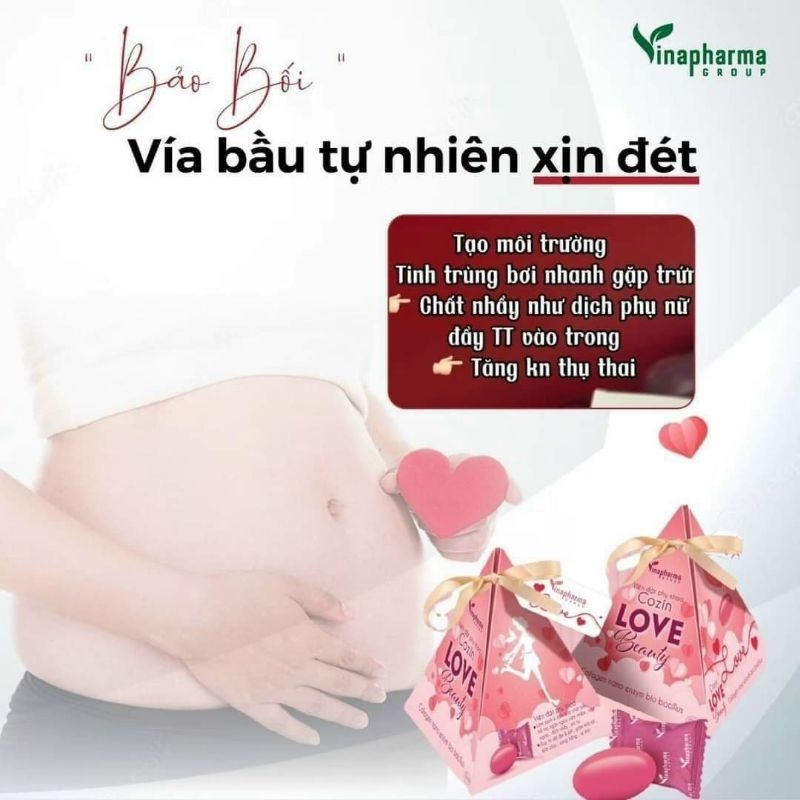 Kẹo vệ sinh phụ nữ Cozin love beauty Vinapharma