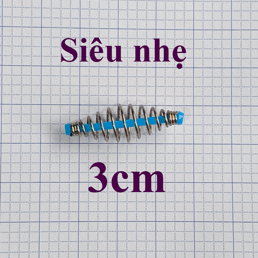 Lò Xo nhẹ làm trục thẻo câu mè, lăng cê nổi