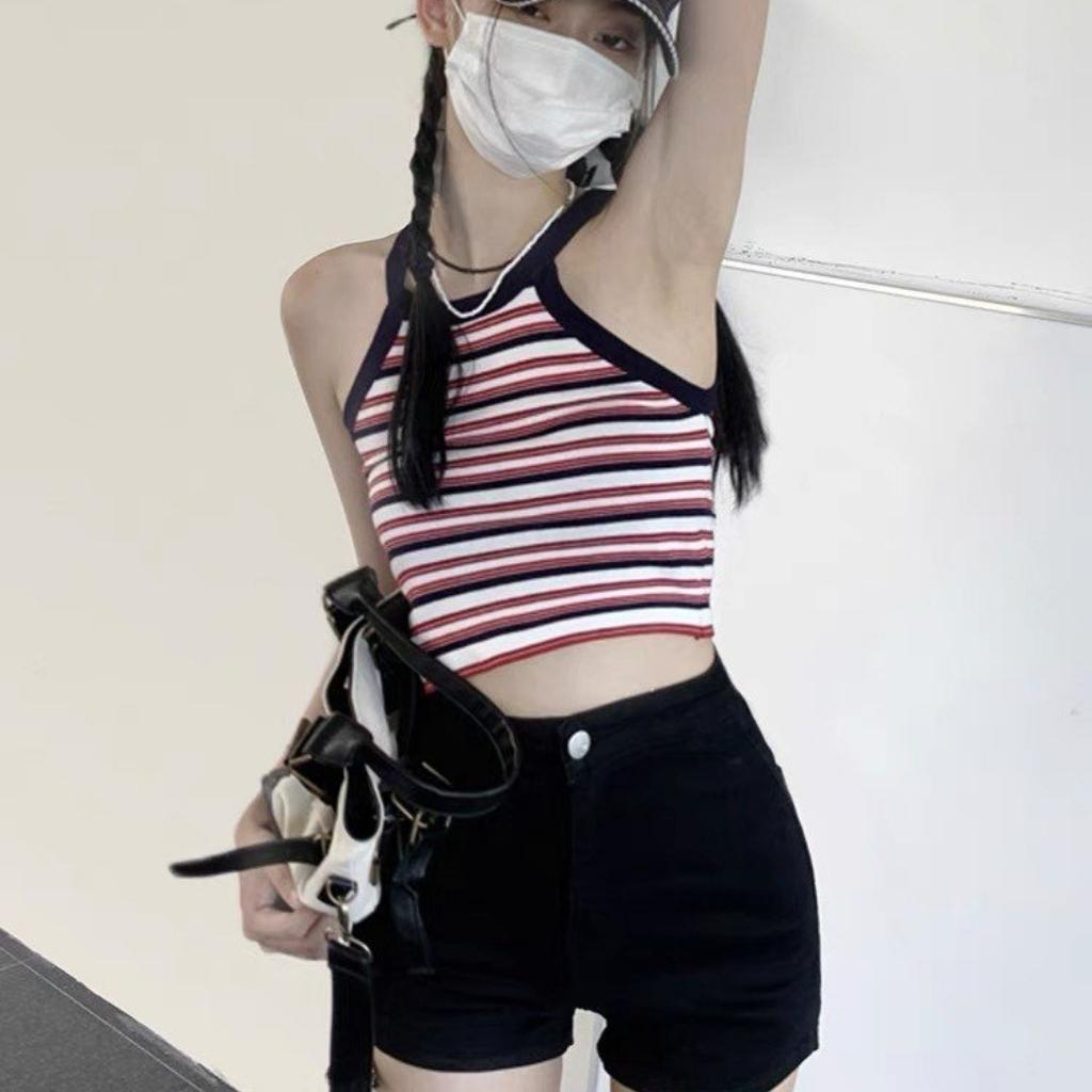 Quần short nữ Meei Shop chất kaki dày dặn lưng cao, Quần nữ phong cách mùa hè Q1