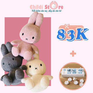 Thỏ bông miffy cao cấp cho bé yêu size lớn 33cm