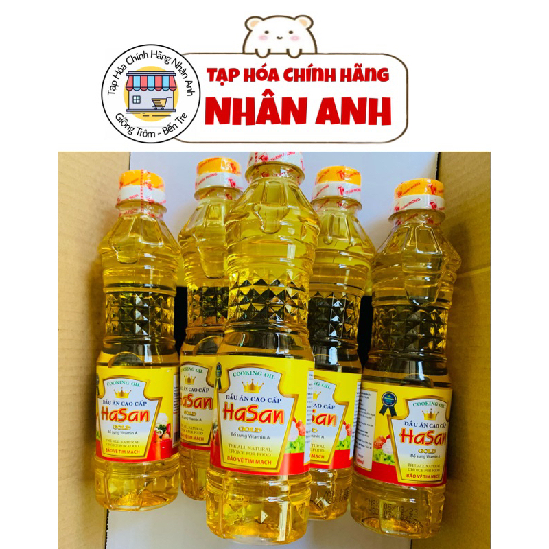 Dầu ăn Cao Cấp Hasan 400ml