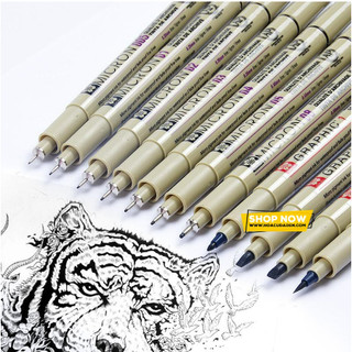 [DA ĐEN - QUẬN 3] P2 - Bút Line Sakura Micron Chính Hãng