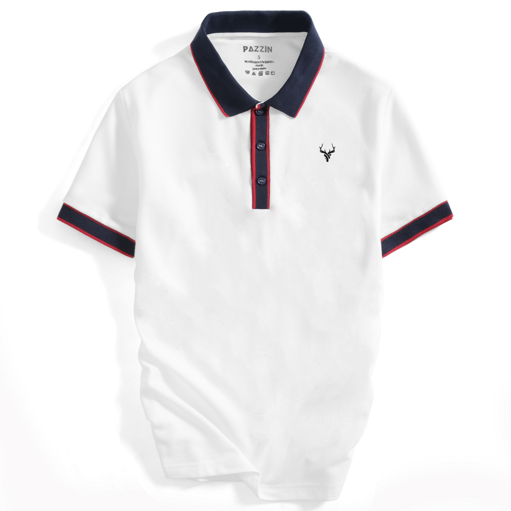 Áo Polo Thiết Kế Vải Cá Sấu Cotton Cao Cấp Cực Sang Trọng AMIO4