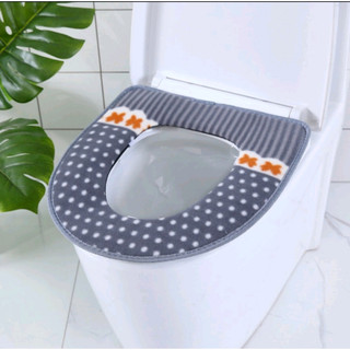 Tấm lót nỉ bồn cầu- miếng lót bệt vệ sinh cho mùa đông không lạnh