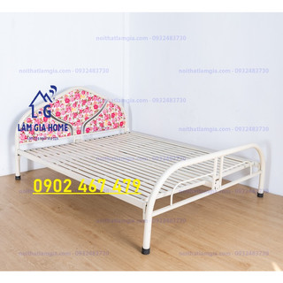 Giường sắt đơn lắp ráp tận nhà- giao nhanh hcm