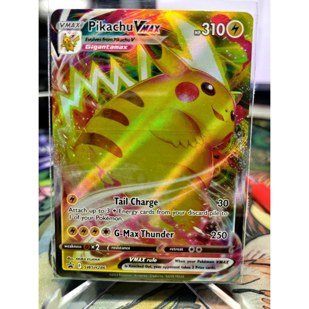 [KW2 Pokemon] [EN] Thẻ Pokemon Pikachu VMAX - SWSH286 - Promo