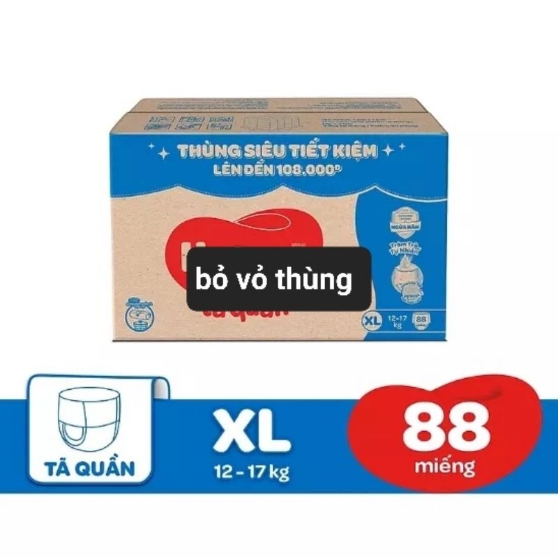 Tã quần huggies M120 L104 XL88 XXL80