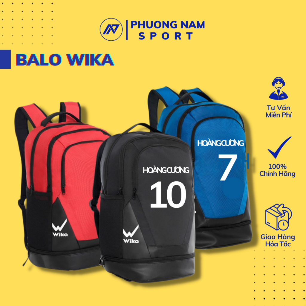 Balo Wika Chính Hãng Pro 01 Thiết Kế Rộng Rãi, Chất Liệu Cao Cấp Chắc Chắn