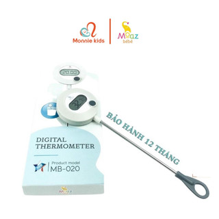 Nhiệt kế điện tử Moaz Bebe MB020 đo nước tắm, pha sữa cho bé
