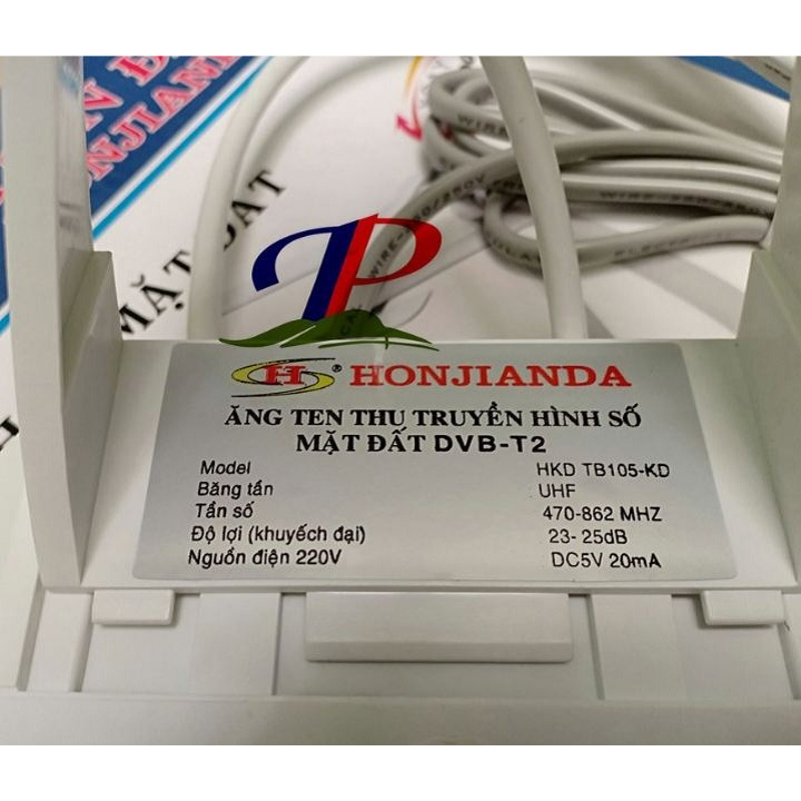 Anten Tivi, Ăng Ten Tivi DVB T2 Thông Minh, Thu Sóng 30KM, Ang Ten TV Kỹ Thuật Số Trong Nhà - Bảo Hành 12 Tháng