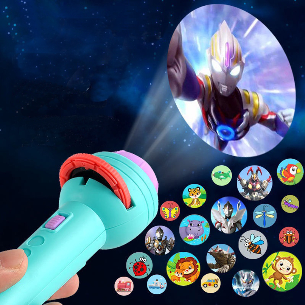 Đèn pin chiếu hình cho bé 80 hình ảnh sắc nét rõ ràng