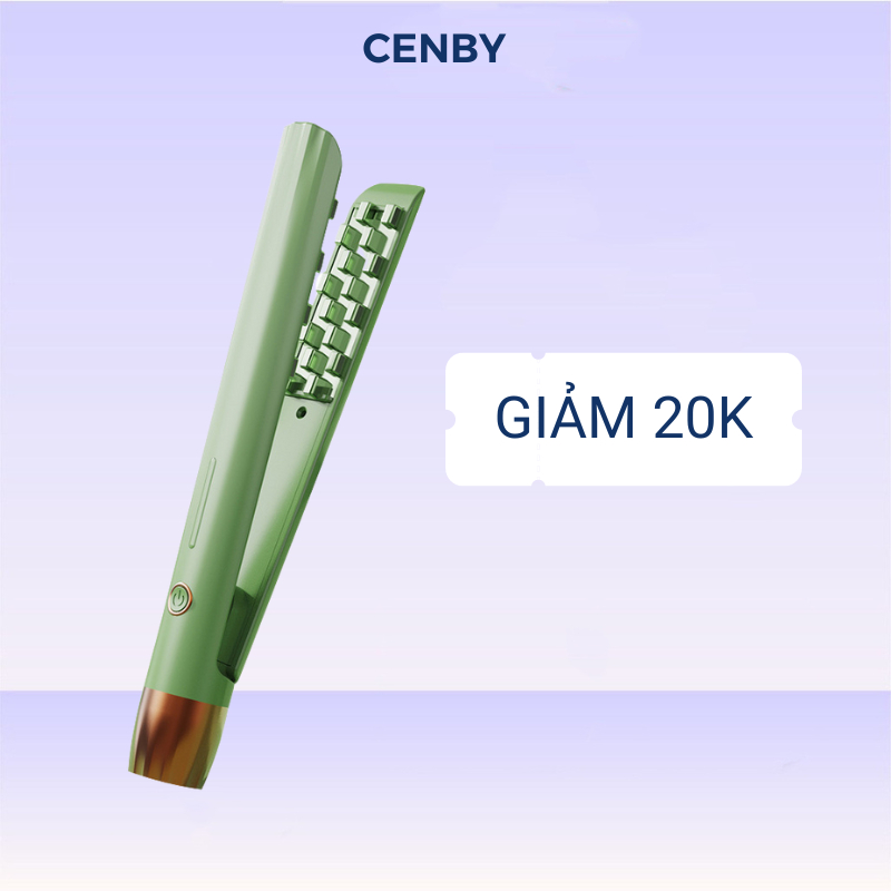 Máy dập phồng chân tóc CENBY dập xù chân tóc giúp tóc phồng tự nhiên không làm tổn thương tóc