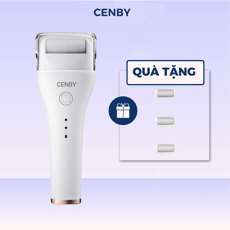 Máy chà gót chân CENBY C500 tẩy tế bào chết cho tiệm nail, cá nhân tại nhà giúp làm mềm sáng gót chân