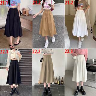Chân váy ulzzang nữ đủ mẫu dáng dài tiểu thư phong cách khác nhau cực hot siêu cá tính