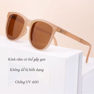 Kính râm nữ, kính mát gấp gọn đi biển kính thời trang chống nắng chống tia uv M4