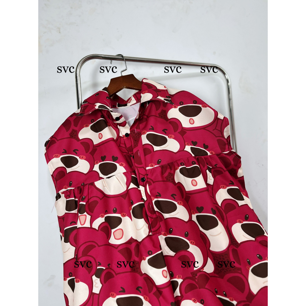 JUM GẤU DÂU LOTSO FOM THÁI XINH XẮN