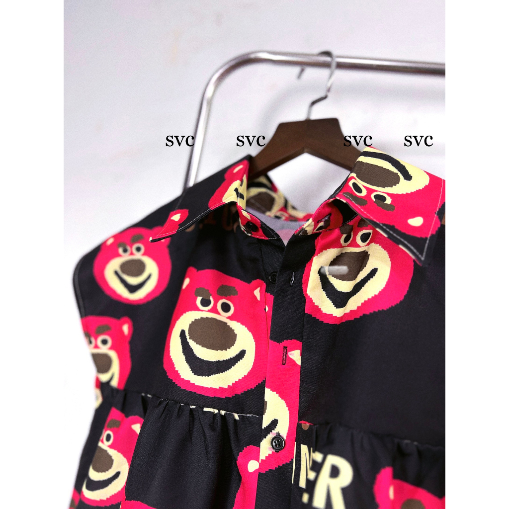 JUM GẤU DÂU LOTSO FOM THÁI XINH XẮN