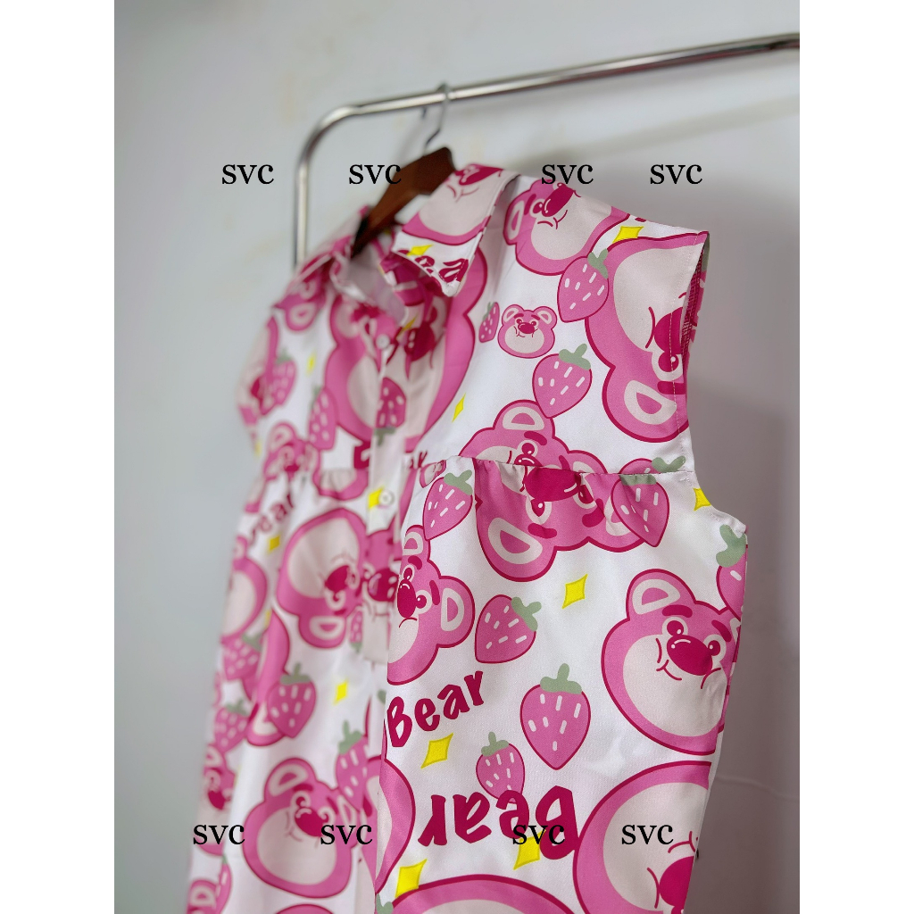 JUM GẤU DÂU LOTSO FOM THÁI XINH XẮN