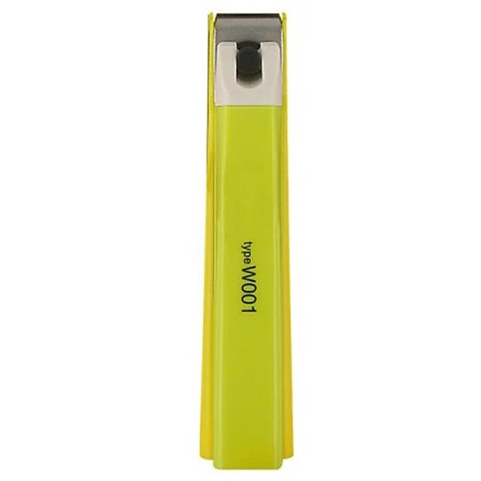 Bấm Móng Tay Inox Thân Nhựa Tybe W001 Kai Razor 39262 -KE0110 Cỡ Trung Màu Xanh