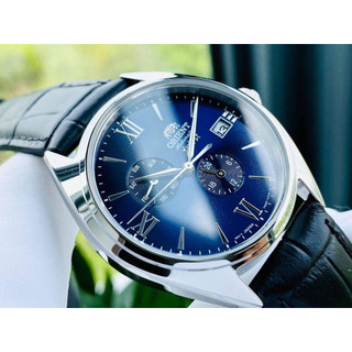 Đồng hồ nam chính hãng orient ra-ak0507l10b - máy cơ automatic - kính cứng - dây da
