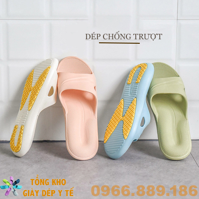 Dép chống trơn trượt HÀNG LOẠI 1 dành cho người già, bà bầu, nơi trơn trượt