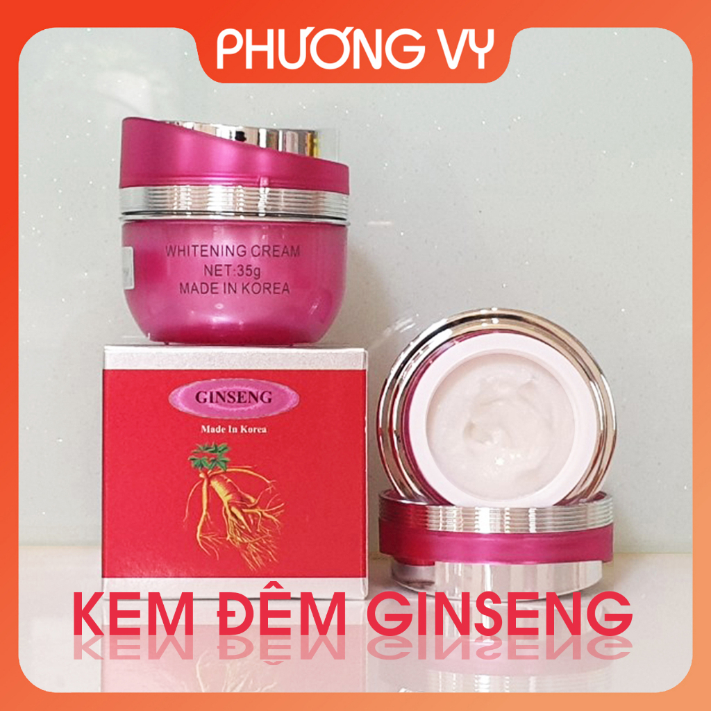 Kem nám ban đêm ginseng, Kem làm trắng da, chống nám ban đêm Night Cream.