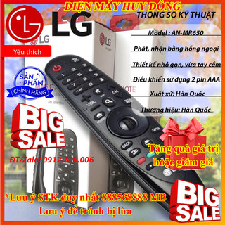 Điều Khiển Thông Minh LG AN-MR650 dành cho Smart TV  2016 chính hãng