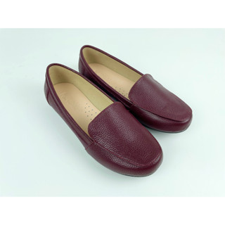 Giày Mọi Nữ Da Bò Thật Giày Lười Đế Bằng 506 - FORM TO