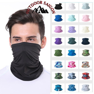 Khăn Ống Đa Năng, Khăn Thể Thao, Khăn Ống Đi Phượt Chất Liệu Lụa Sữa Mềm, Mát, Phù Hợp Dùng Cho Bốn Mùa.