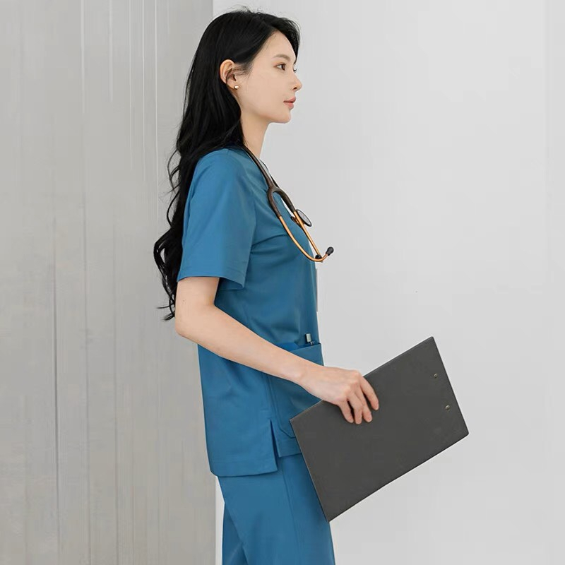 Bộ phẫu thuật, kỹ thuật viên, crubs nam nữ đồng phục SPA, phòng khám bệnh viện SB01