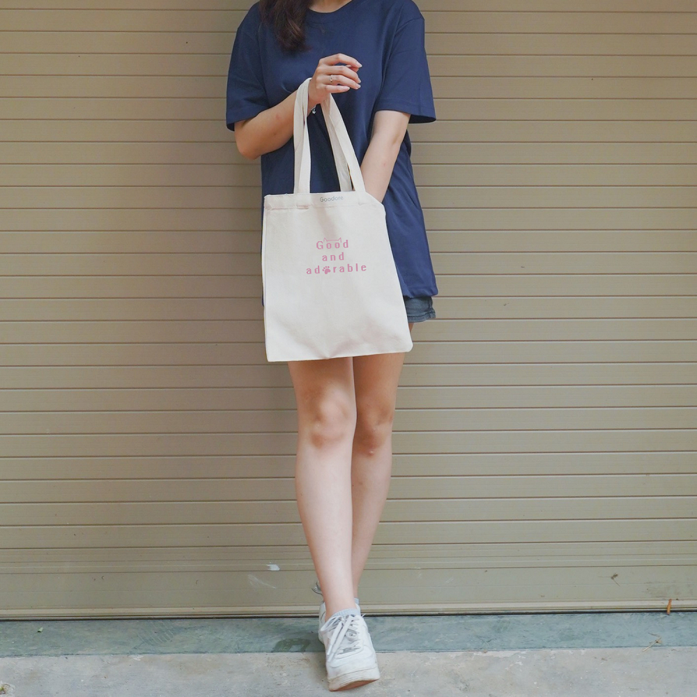 Túi tote vải canvas Goodore thiết kế BST Creative phong cách năng động cá tính